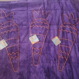 Set of Three Orange Carrot Wire Wreaths